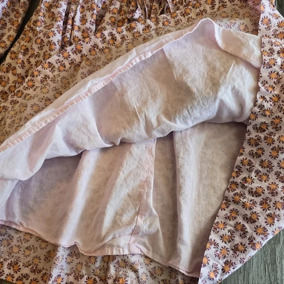 J.CREW V-neck cotton poplin mini dress in peony paisley, 14 - Picture 14 of 16